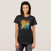 T-shirt Serpent rétro Pythonidae Propriétaire de serpent B (Devant entier)