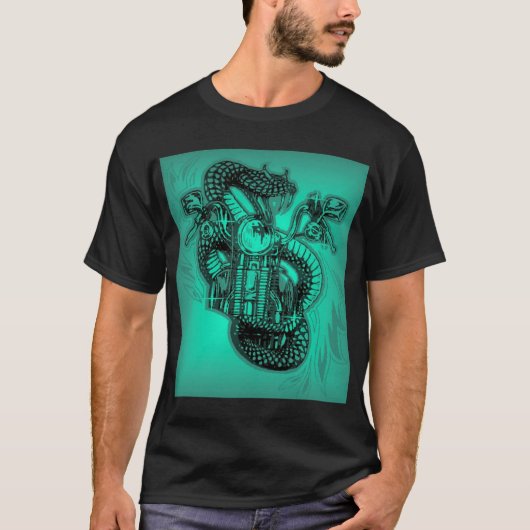 T-shirt Serpent Rider (Devant)