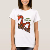T-shirt Serpent rouge (Devant)