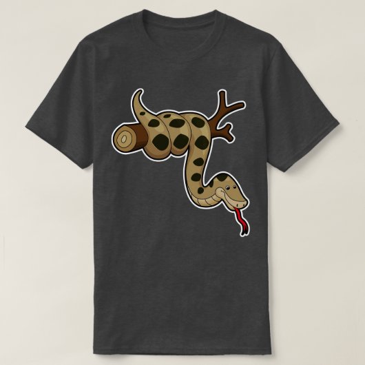 T-shirt Serpent sur branche (Design devant)