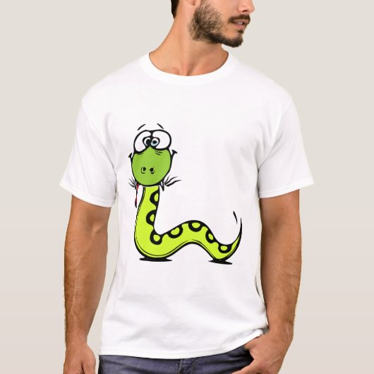 T-shirt Serpent vert (Devant)