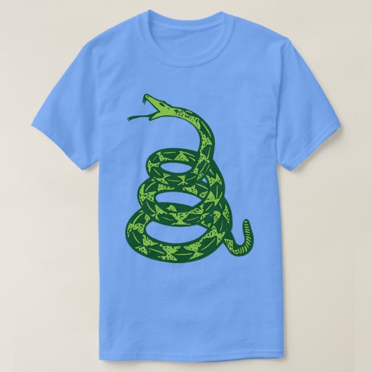 T-shirt Serpent vert Grassless (Design devant)