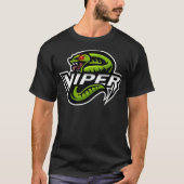 T-shirt Serpent vigne vert 2 (Devant)