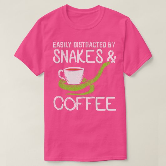 T-shirt Serpents et café 1 (Design devant)