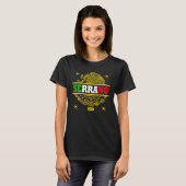 T-SHIRT SERRANO MEXICO GOLD (Devant entier)