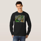 T-shirt Serre chaude avec le cactus (Devant entier)