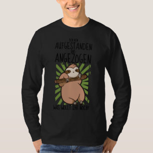 T-shirt Serrer La Fente Pour Le Lounger Et La Muffle Matin