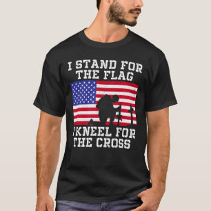 T-shirt Serrez-Vous Pour Le Drapeau, Mélangez Pour Les V