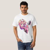 T-shirt serrure de la souris en fer (Devant entier)