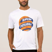 T-shirt Serrure de performance Spin Pickleball (Devant)