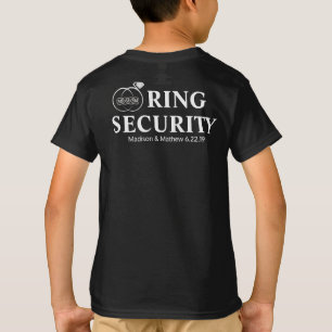 T-shirt Serrure de sécurité du porteur de l'anneau