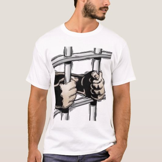 T-SHIRT SERRURE VERS LE BAS (Devant)