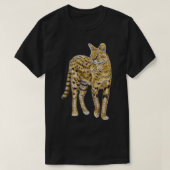 T-shirt Serval (Design devant)