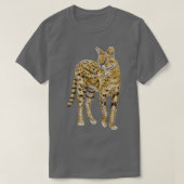 T-shirt Serval (Design devant)