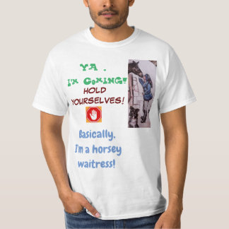 T-shirt serveuse
