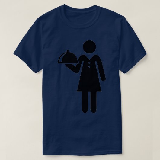 T-shirt Serveuse 8 (Design devant)