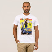 T-shirt Service actif sur la terre et la mer (Devant entier)