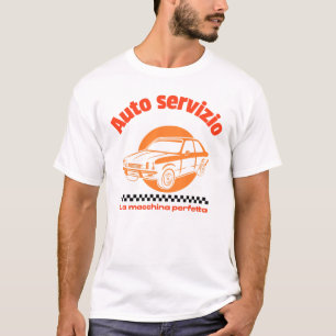 T-shirt Service Auto italien