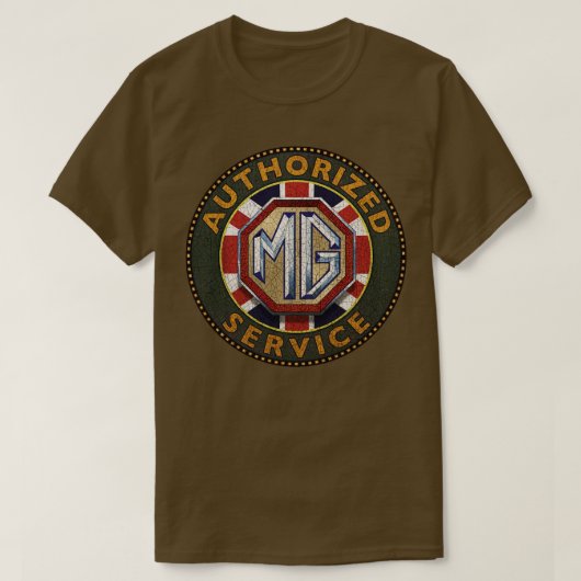 T-shirt Service autorisé MG 1 (Design devant)