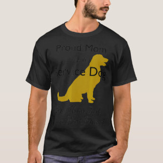 T-shirt Service Chien Service Chien Maman Service Canine