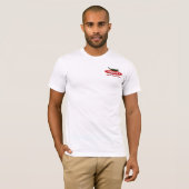T-SHIRT SERVICE COURTAUD DE RETRAIT D'ALLIGATOR (Devant entier)