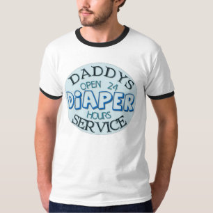 T-shirt Service de couches pour papa