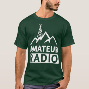 T-shirt Service de jambe d'opérateur radio amateur