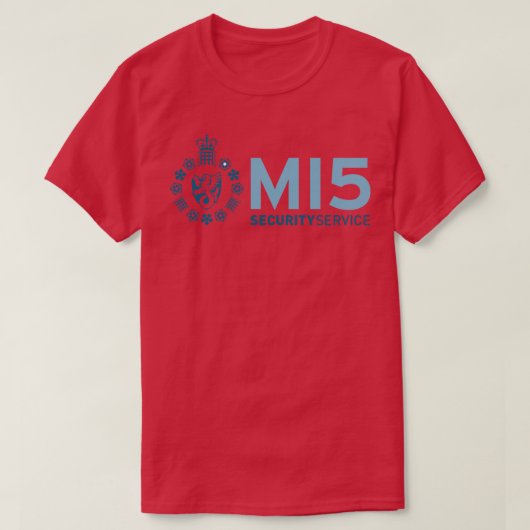 T-shirt Service de sécurité MI5 (Design devant)