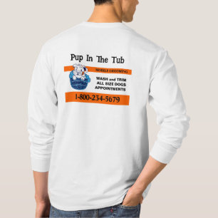 T-shirt Service de toilettage professionnel pour chiens
