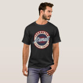 T-shirt Service D'Express D'Airmail Cornstar Pour L'Équipe (Devant entier)
