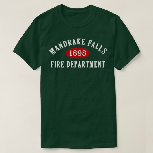T-shirt Service d'incendie de Mandrake Falls (Design devant)