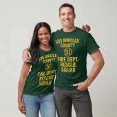 T-shirt Service d'incendie du comté de Los Angeles 51 (Unisexe)