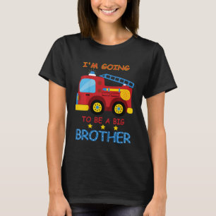 T-shirt Service d'incendie Enfants Fils frères Faire-part