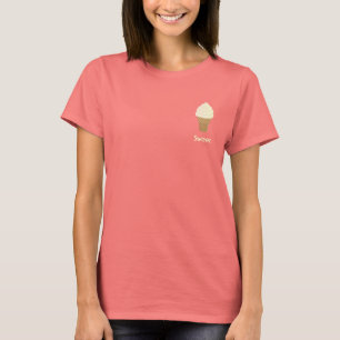 T-shirt Service doux de vanille