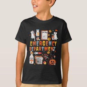T-shirt Service d'urgence Funny Er Nurse Halloween Spoo
