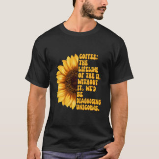 T-shirt Service D'Urgence Salle Er Infirmière Infirmière F