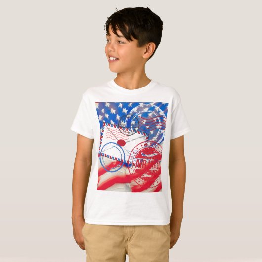 T-shirt Service postal (Devant entier)