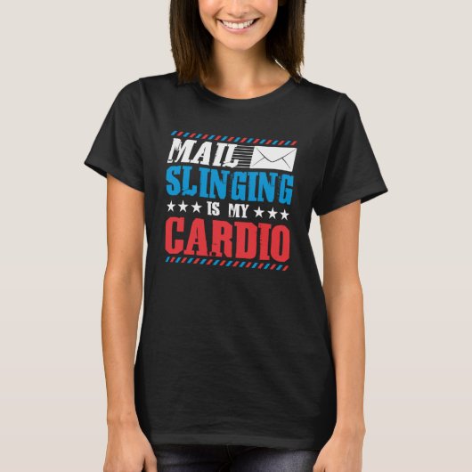 T-shirt Service postal US Postman Postal Worker Mailman (Devant)