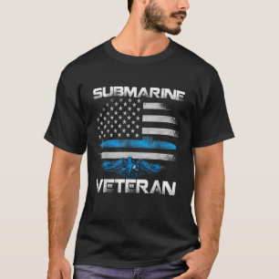 T-shirt Service sous-marin Vétérinaire Sous-marinier Milit