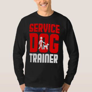 T-shirt Service Trainer chien Handler Funny Gag Noël