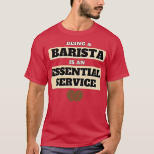 T-shirt Services Barista