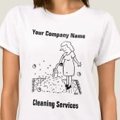 T-shirt Services de nettoyage