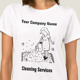 T-shirt Services de nettoyage