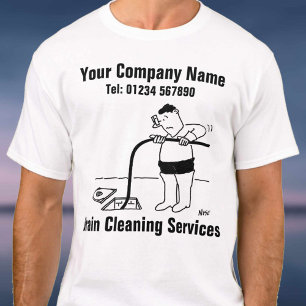 T-shirt Services de nettoyage de drainage