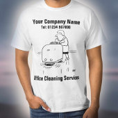 T-shirt Services de nettoyage Office