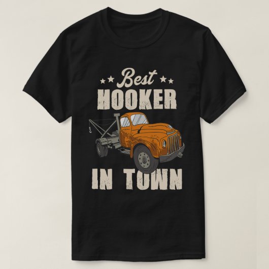 T-shirt Services de remorquage de chameaux (Design devant)