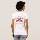 T-shirt Services de transfusion (Dos entier)