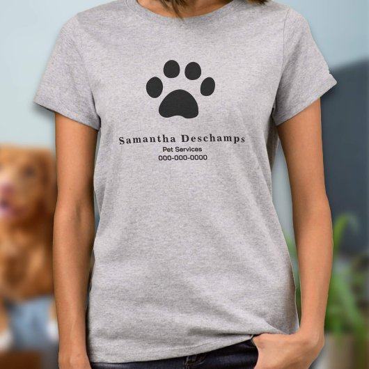 T-shirt Services pour animaux