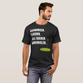 T-shirt Serviette de golf en uniformes de golf (Devant entier)