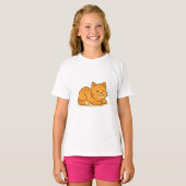 T-shirt serviettes de chat mignonne (Devant entier)